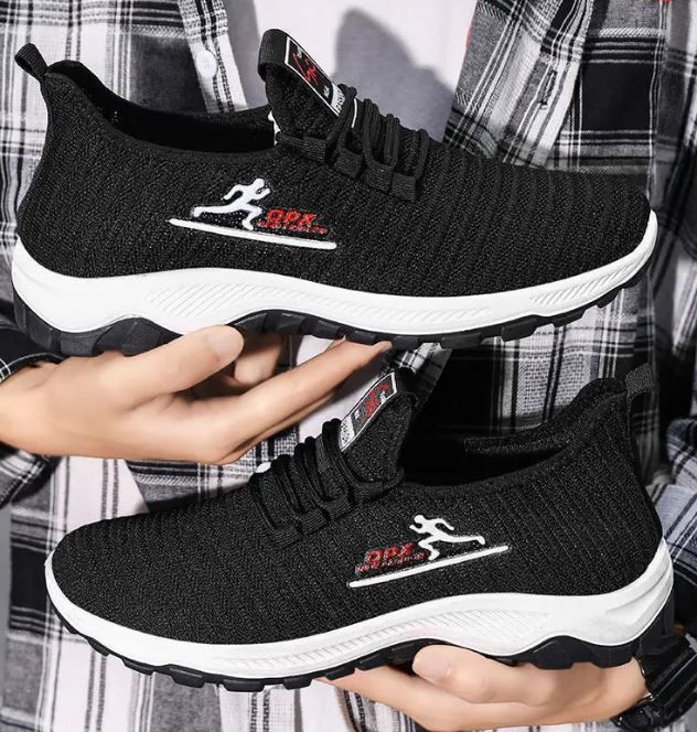 Classy Men's Casual Sneaker Shoe - Black Shoe