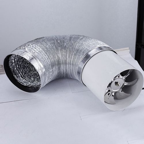 4 Inches Metal Ventilator Fan Plus Free Aluminum Duct Pipe