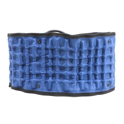 (Khaki,)Back Decompression Waist Belt Back Massager Back Pain Relief Spinal Lumbar Inflatable Traction Belt Air Waist Support Brace Belt DON