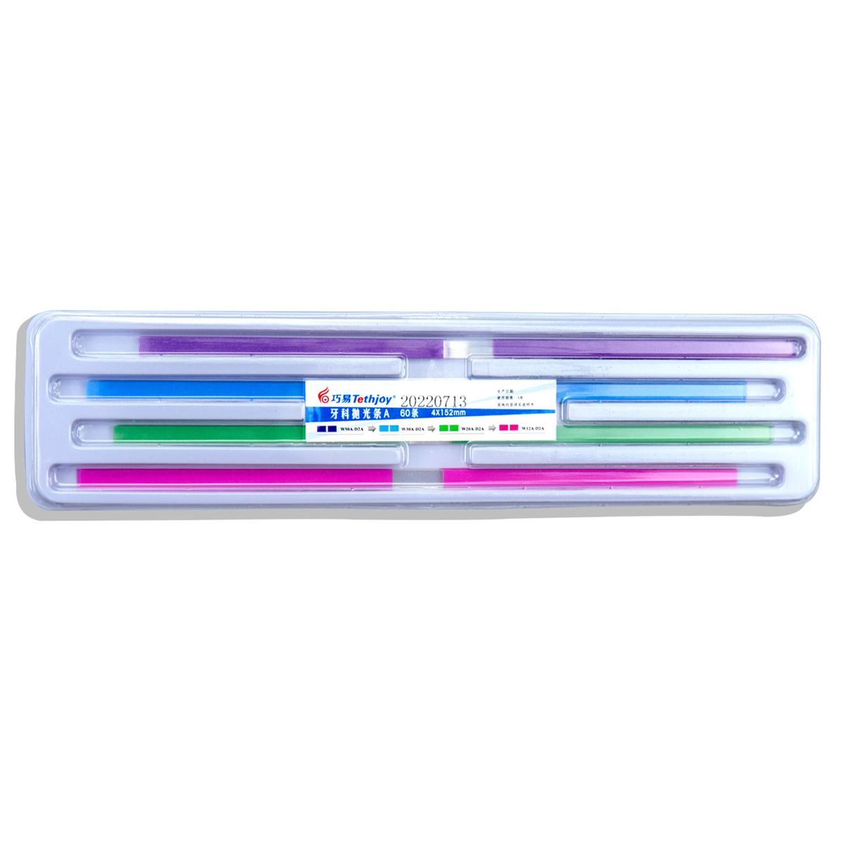 60Pcs/Pack Dental Polishing Strips Teeth Polishing Finishing Kit Interdental Sanding Tool Tooth Sandpaper