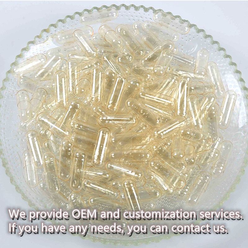 1000pcs Empty Capsules Size 0 Empty Vegetarian Capsules Cellulose Clear HPMC Plant Empty Capsules Pill Case Vegetarian Capsules 1000pcs Transparent