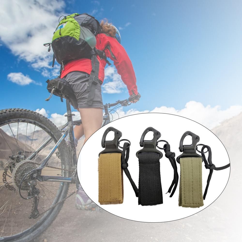 Multifuntcional Waterbottle Buckle Hook Carabiner Webbing Bottle Holder Belt Keys Carrying Clip Kettle Hanger Portable for Outdoor Camping Hiking Traveling