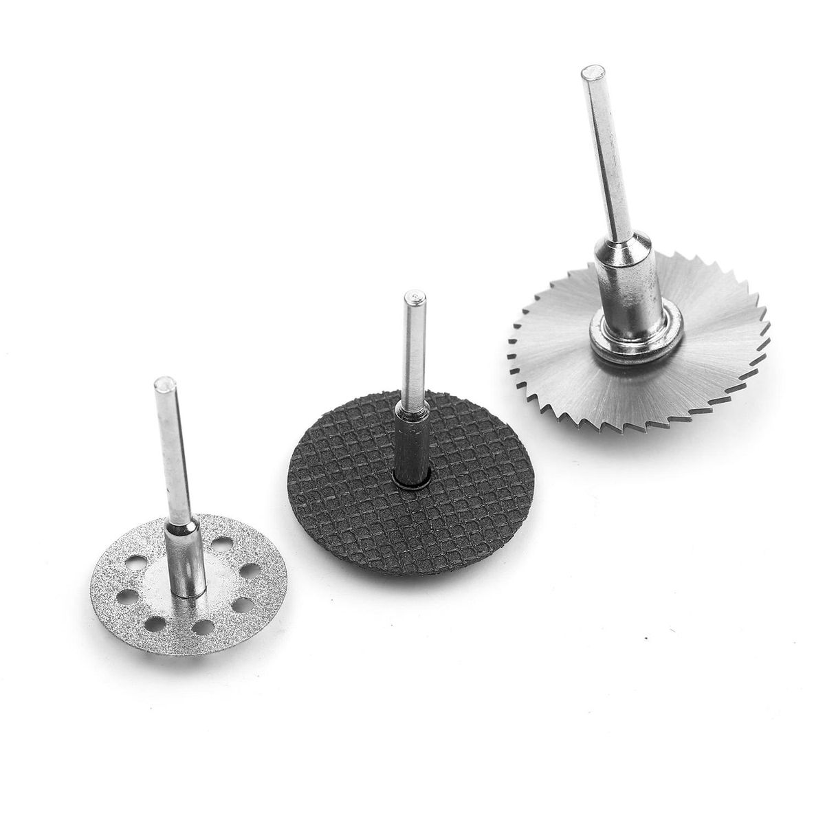 45pcs Mini Circular Saw Blade Cutting Disc Set Grinding Wheel Disc Cut-Off Wheels Cutting Discs for Rotary Tool with Transparent Storage Case Electric Grinding Accessories for Cutting Grooving Trimming