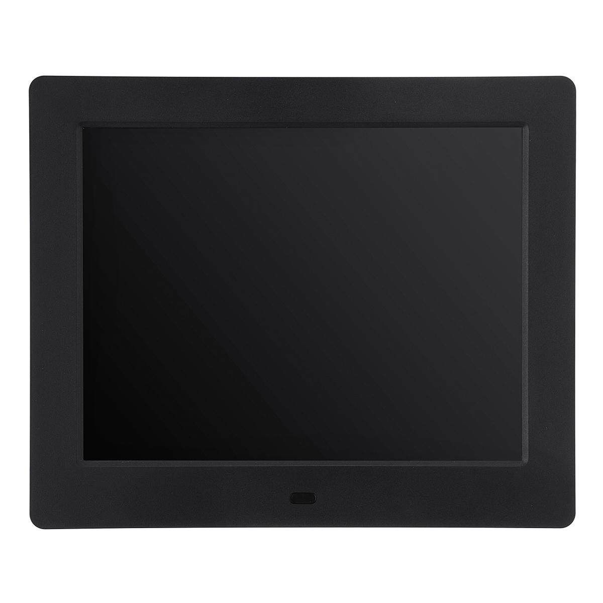 8 Inch Digital Photo Picture Frame Album MP4 Clock Movie Player Remote Control Black (black)