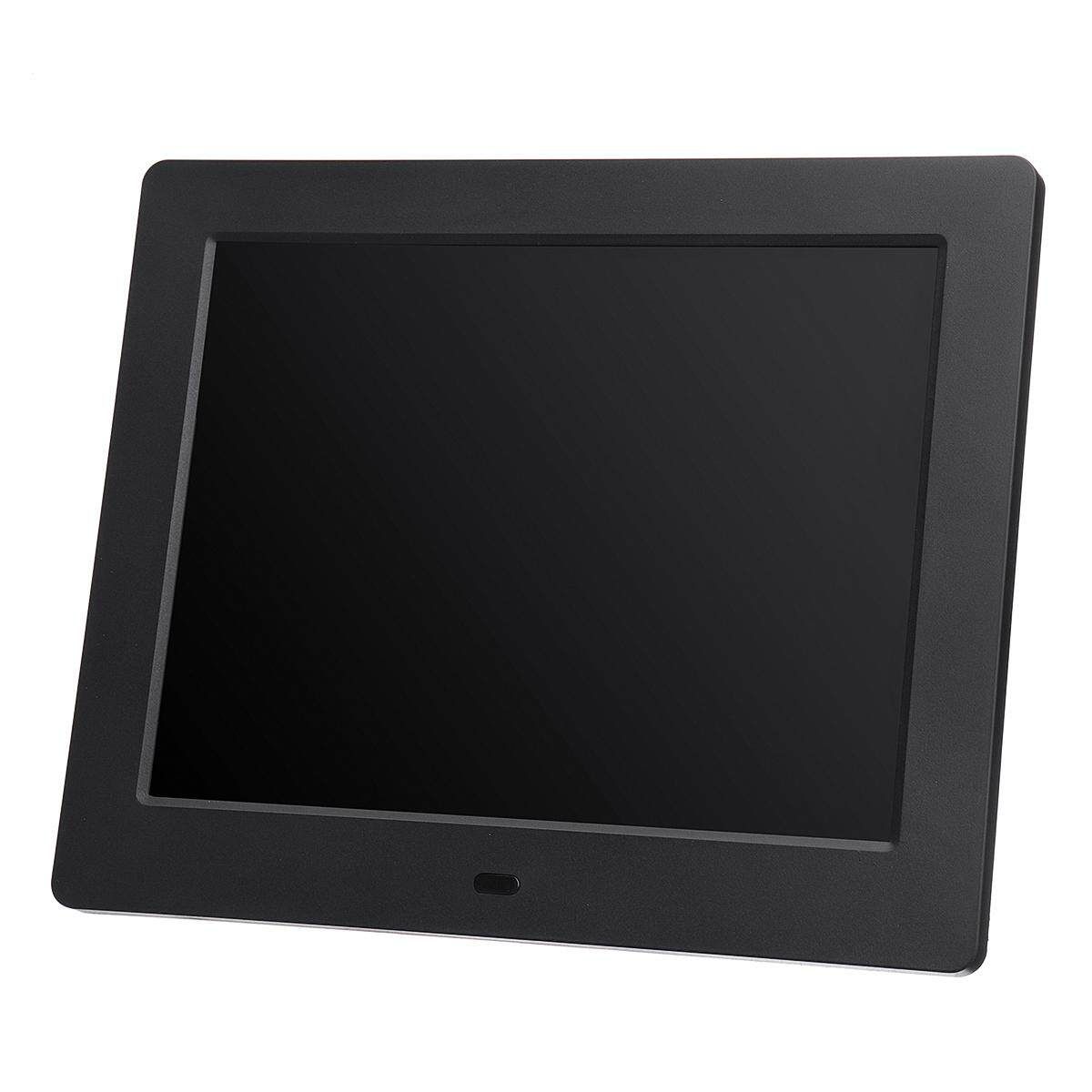 8 Inch Digital Photo Picture Frame Album MP4 Clock Movie Player Remote Control Black (black)