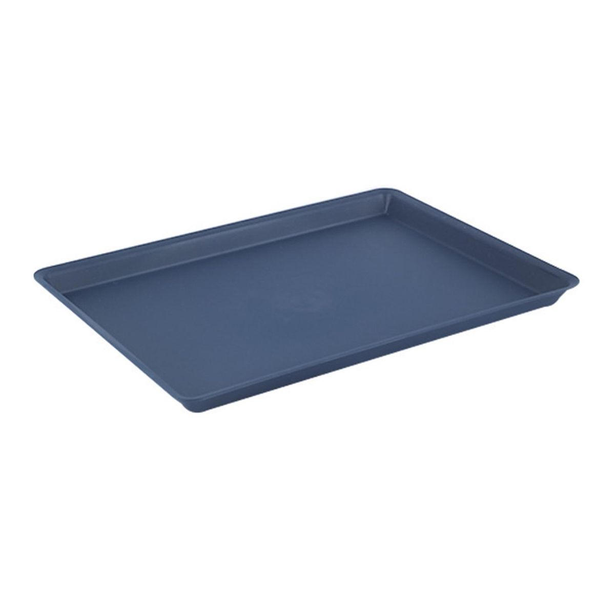 Reusable Plastic Tray Capacity Non-slip Food Tray Bpa for Fruit Blue