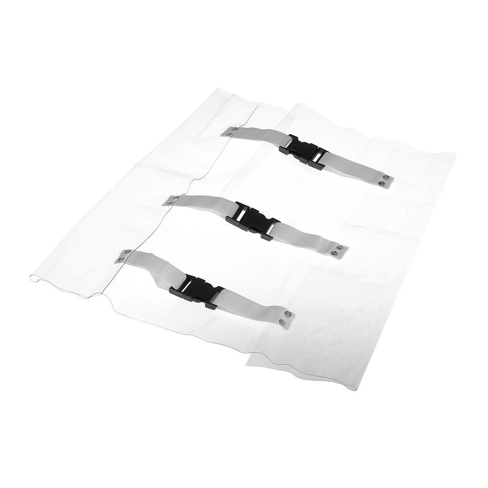 Dental Chair Mat Cushion Foot Pad Dental Seat Unit Dustproof Cover Plastic Clear Protector With Elastic Bands Clinic Supply