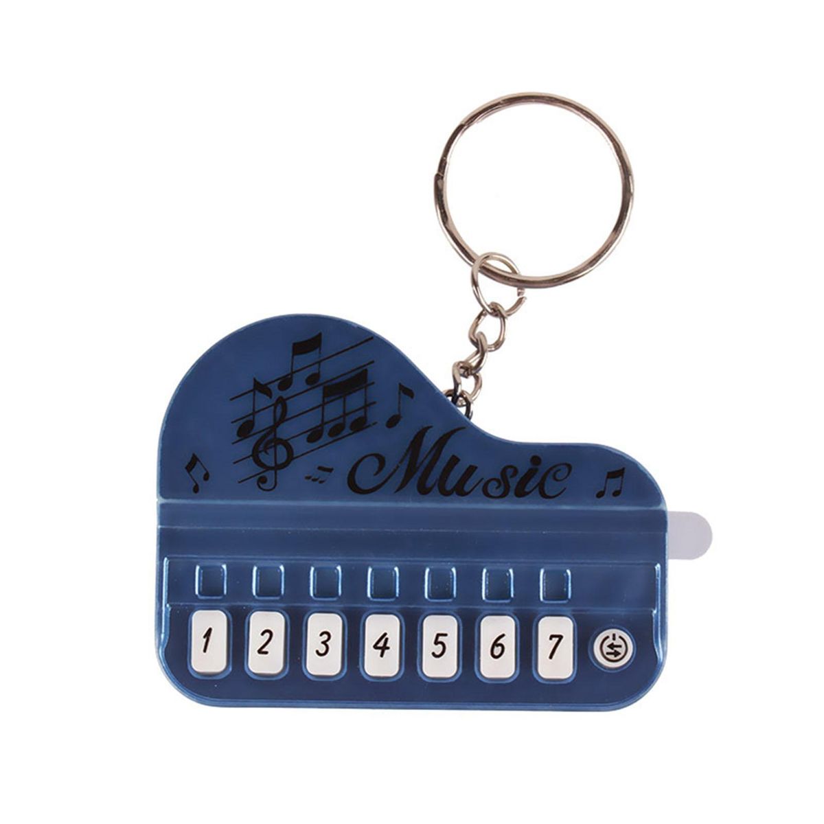 Bag Decoration Pendant Melody Magic Keychain Mini Piano Pendant Blue1