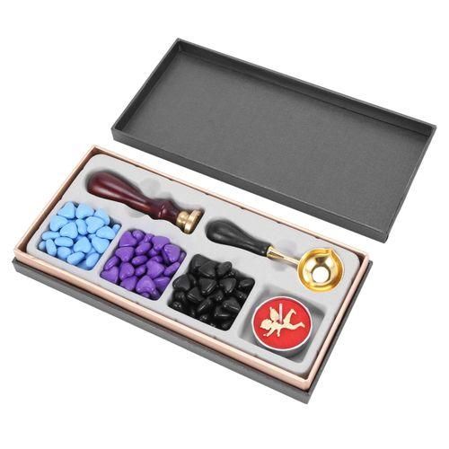 Retro Romantic Fire Paint Seal Set Metal English