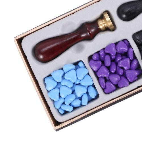 Retro Romantic Fire Paint Seal Set Metal English