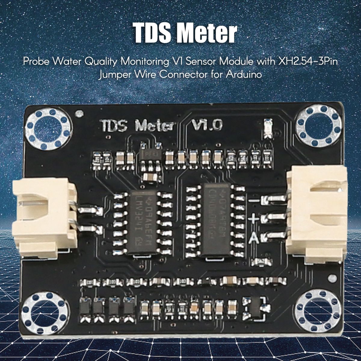 TDS Meter Probe Water Quality Monitoring V1 Sensor Module