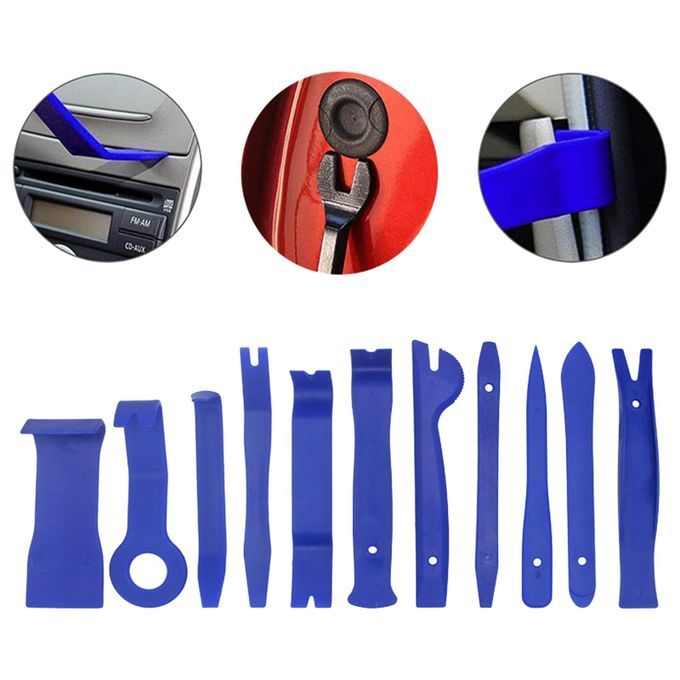 11 Pieces Car Audio Repair Tool - Universal, Car  Removal Dark Blue