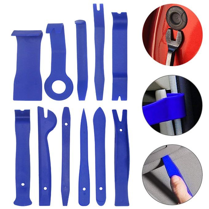 11 Pieces Car Audio Repair Tool - Universal, Car  Removal Dark Blue