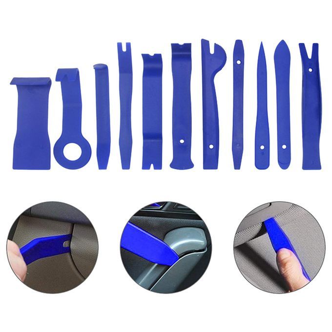 11 Pieces Car Audio Repair Tool - Universal, Car  Removal Dark Blue