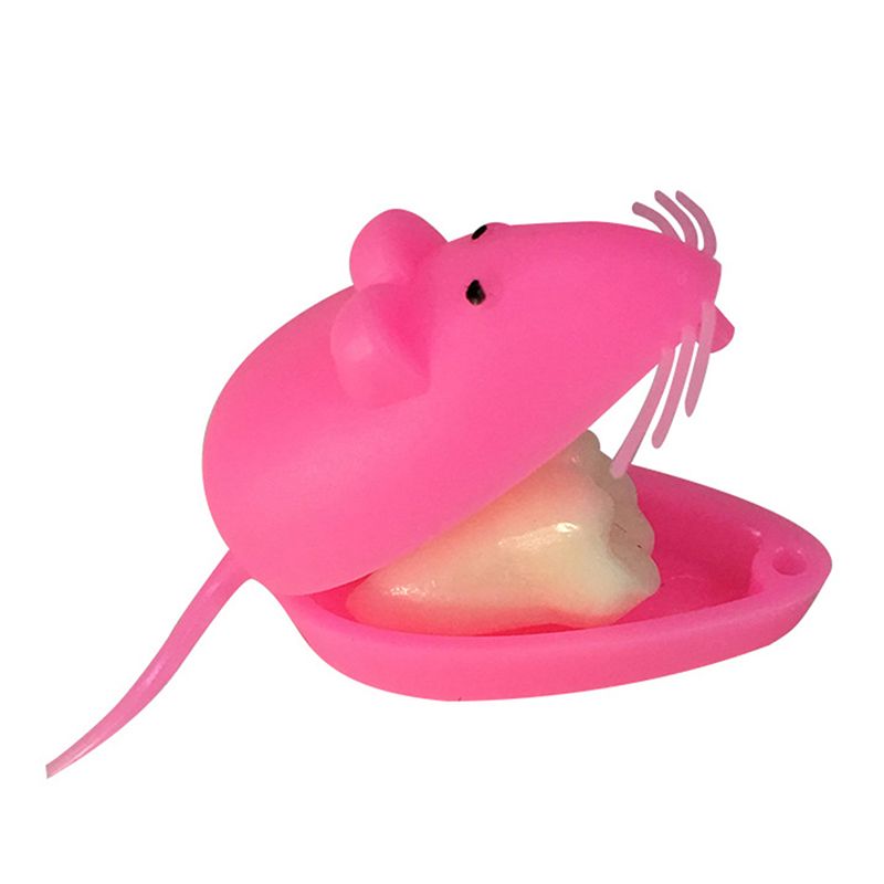 5Pcs Cute Mini Mouse Shape Plastic Save Milk Teeth Storage