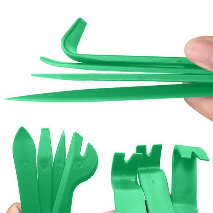 11 Pieces Car Audio Repair Tool Car Trim Removal Tool For Inner Green