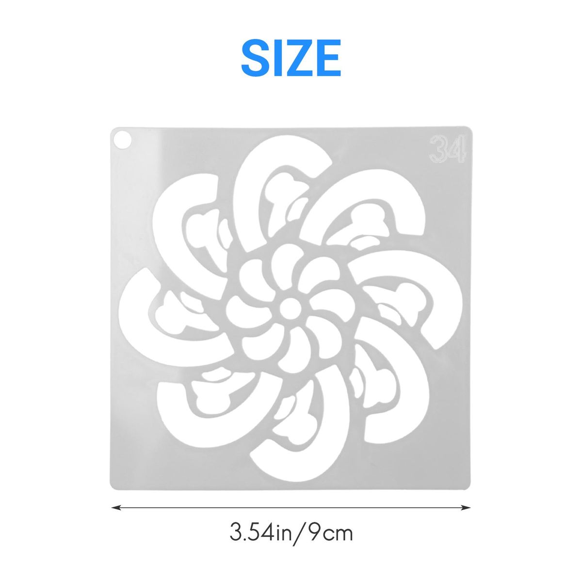 36Pcs Mandala Painting Templates Perfect For DIY Rock Painting Art Canvas Wood Furniture Cards Painting