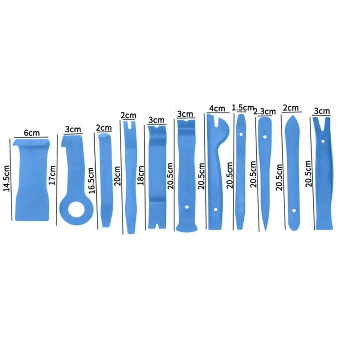 Interior Stereo Installer Hand Tools Car Stuff Light Blue
