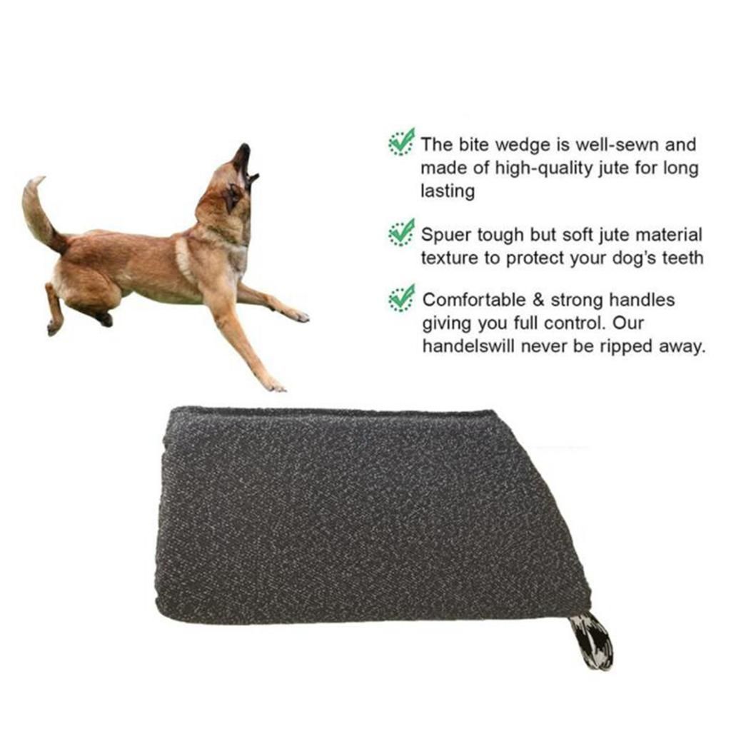 Pet Dog Bite Sleeve Training For German  Agility Black