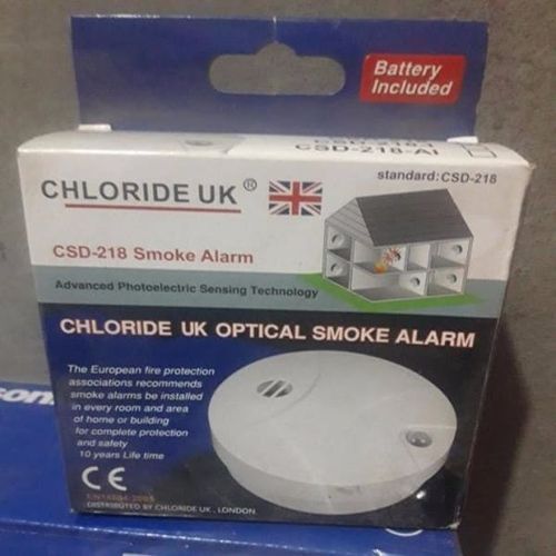 Chloride Uk Smoke Alarm Detector Wireless Battery Operated