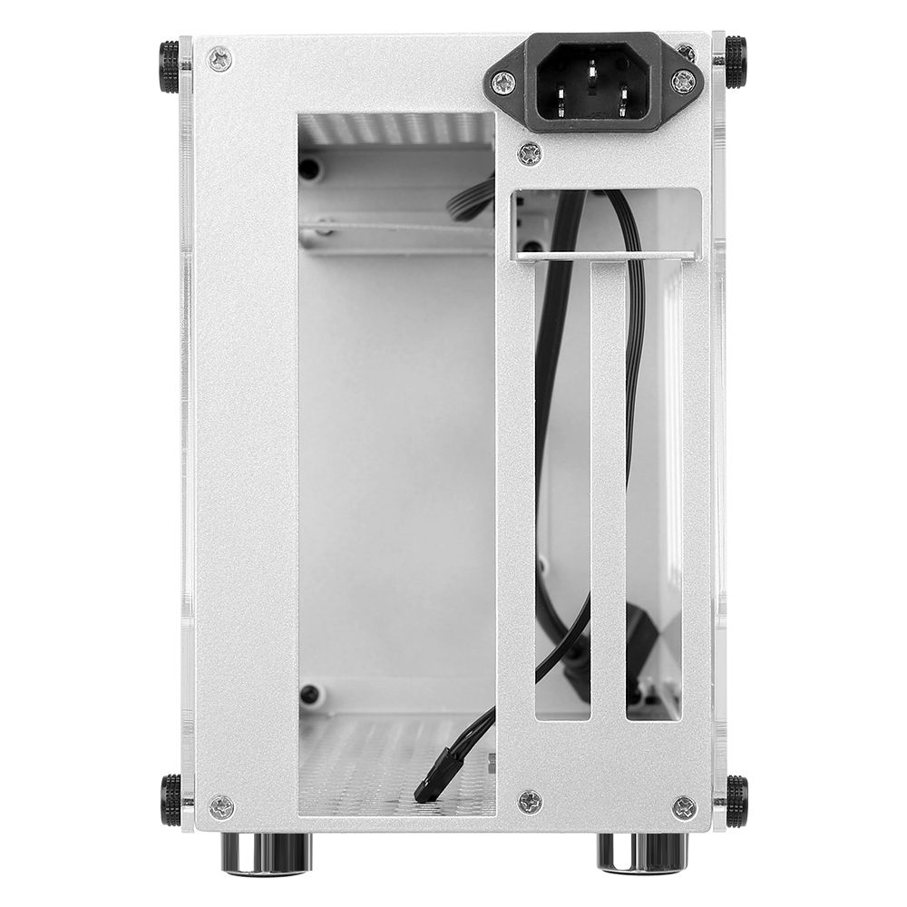 Portable Small Computer Case Aluminum Shell Support Mini-ITX