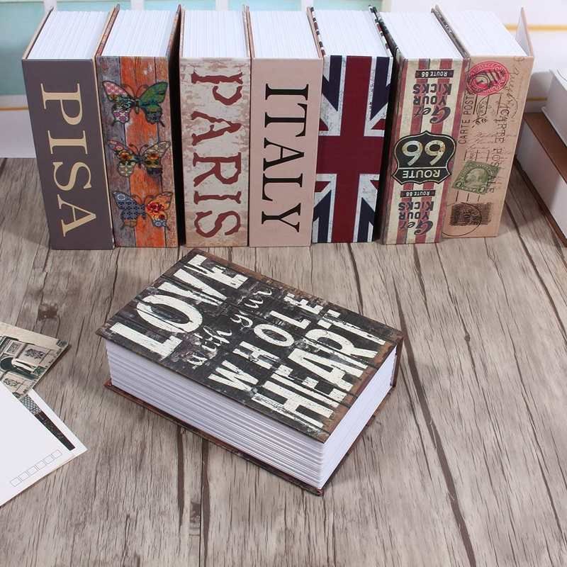 Secret Hidden Safe Security Box Of Dictionary Book Shape Key Box For Money Cash Jewelry Safe Deposit Box Mini Lock Box For Home