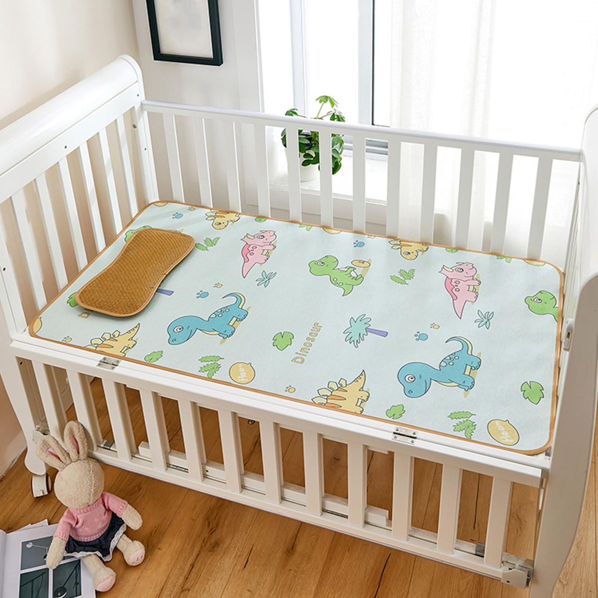Elastic Corner Baby Pad Infant Pad with Cartoon Print for Toddler