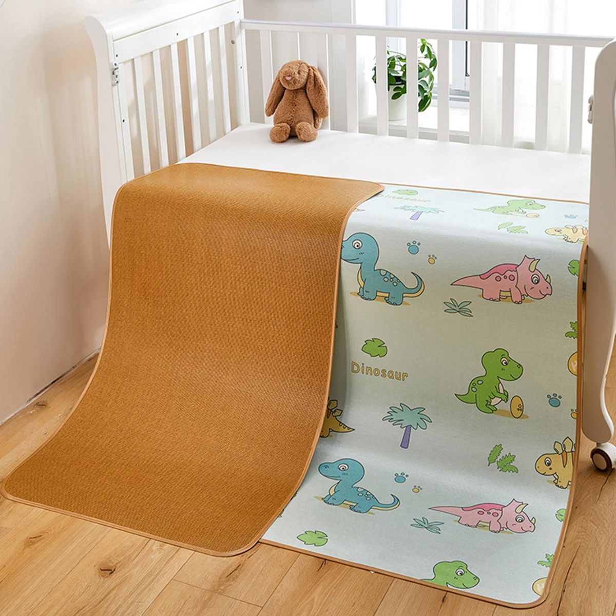 Elastic Corner Baby Pad Infant Pad with Cartoon Print for Toddler