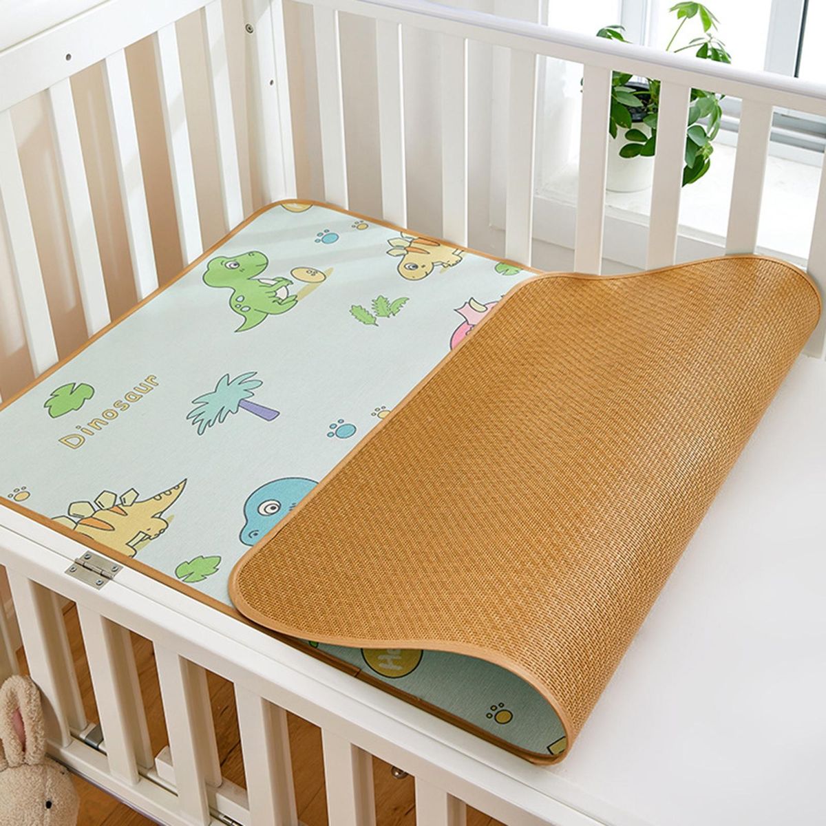 Elastic Corner Baby Pad Infant Pad with Cartoon Print for Toddler