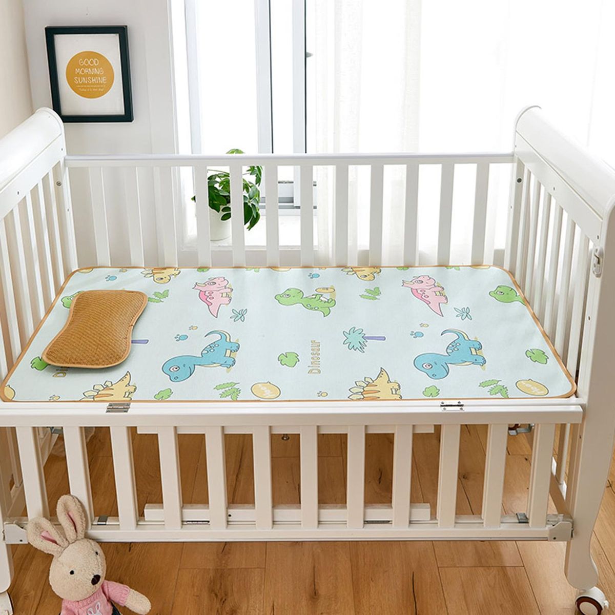 Elastic Corner Baby Pad Infant Pad with Cartoon Print for Toddler