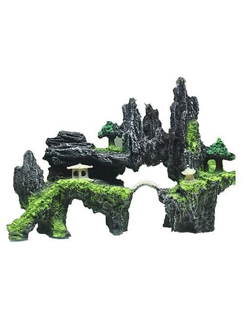 Aquarium Accessories Rock Artificial Home Fish Tank Decor Landscaping Resin Rockery Stone Decorative Ornaments