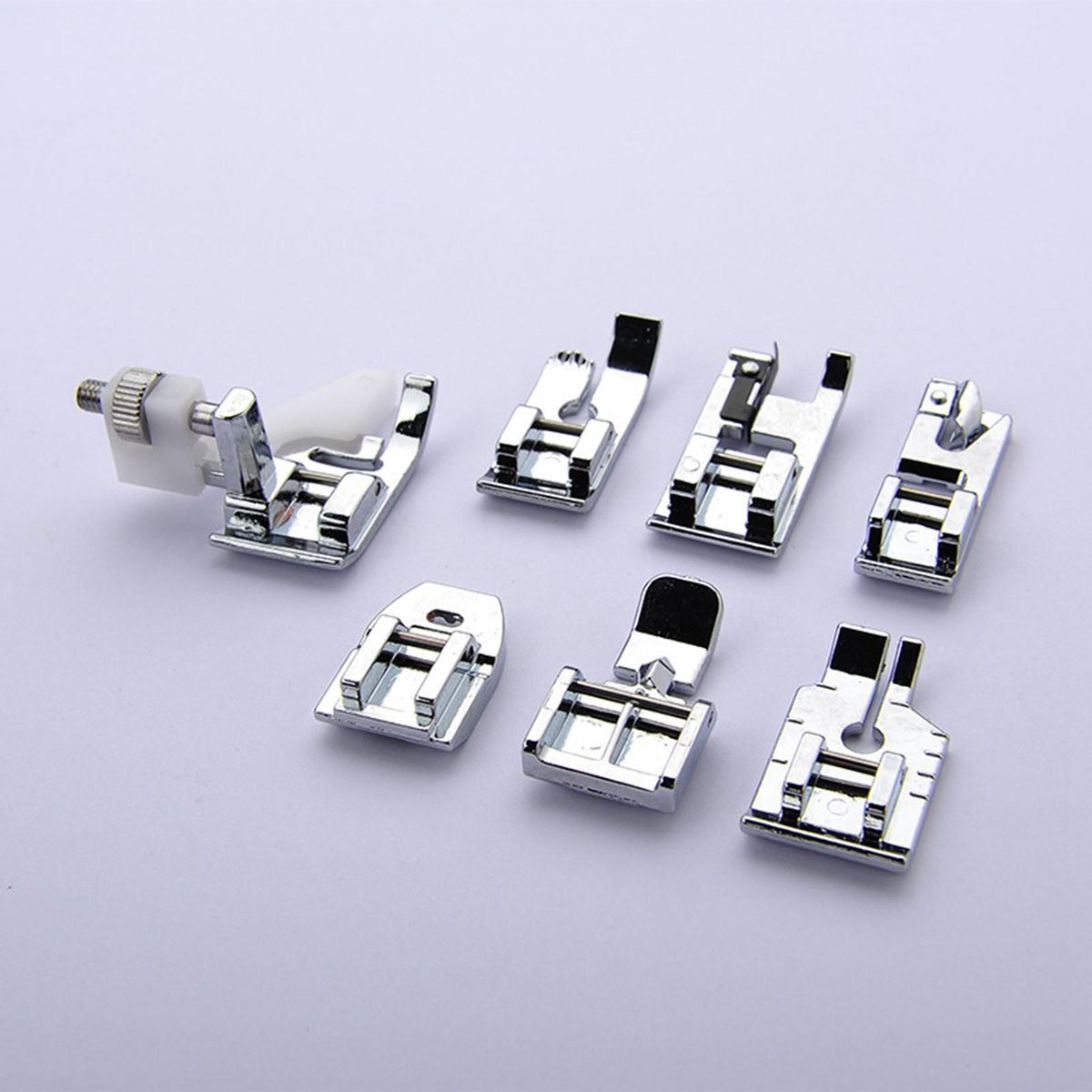 11x Portable Presser Foot Kit Sewing Machine Spare Parts General