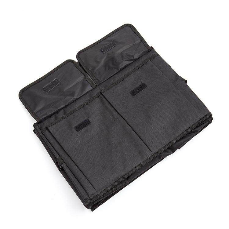 Storage Box Oxford Cloth Car Storage Box#Black Black