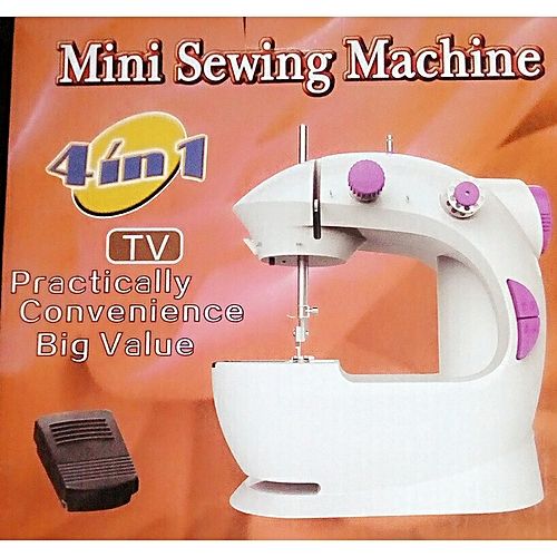 Mini Sewing Machine With Foot Pedal Electric Operated