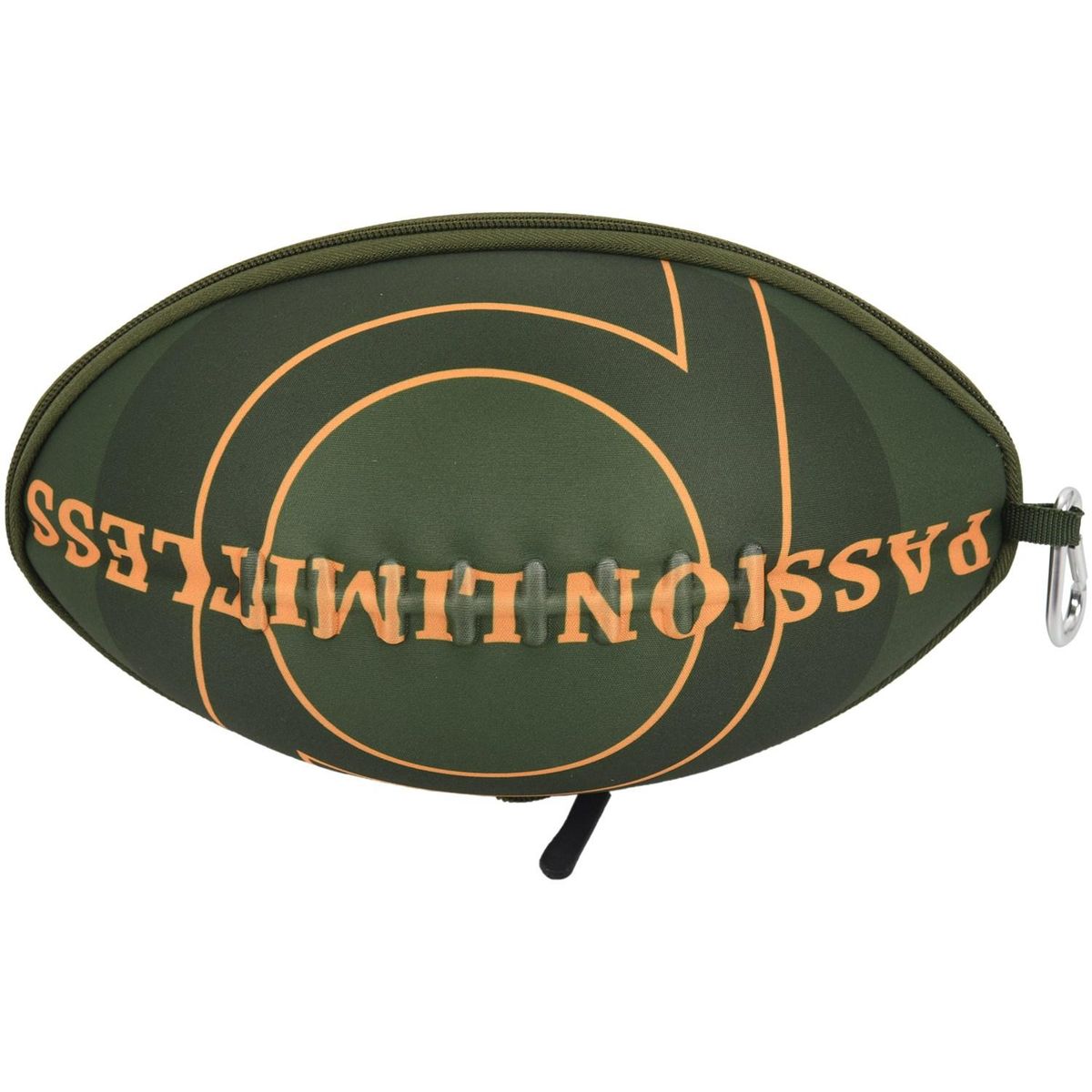 Unisex Football Shape Gym Sport Duffel Bag Travel Vacation Home Outdoor(Green)