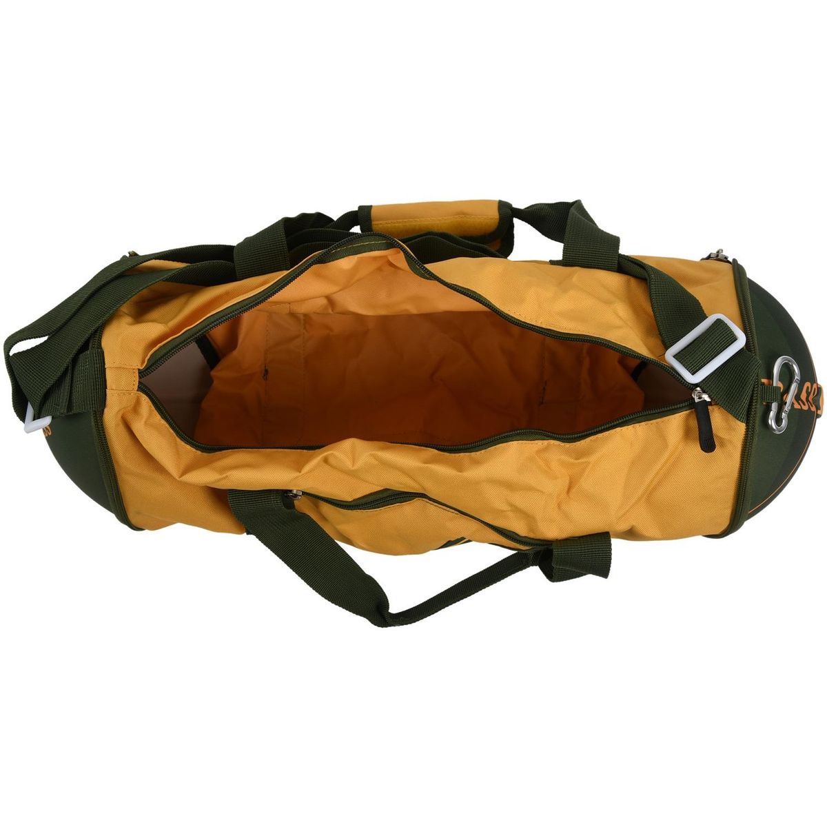 Unisex Football Shape Gym Sport Duffel Bag Travel Vacation Home Outdoor(Green)