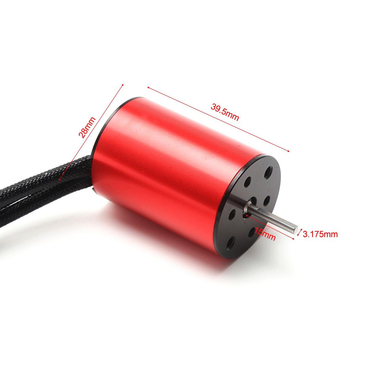 S2838 3600KV Brushless Motor Waterproof Motor Replacement for 1/14 1/16 HSP Traxxas WLtoys RC  Car Truck