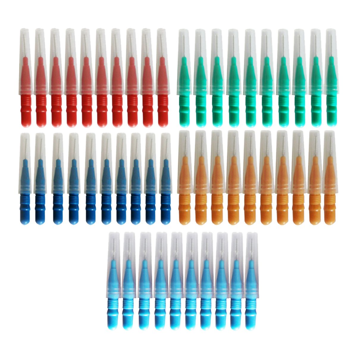 50Pcs/Set Interdental Brush Gum Oral Hygiene Dental Floss
