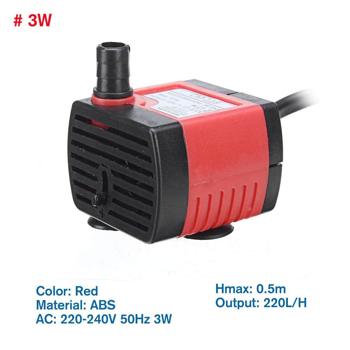 65W Submersible Water Pump Fish Tank Aquarium Pond Fountain Spout Feature Pump