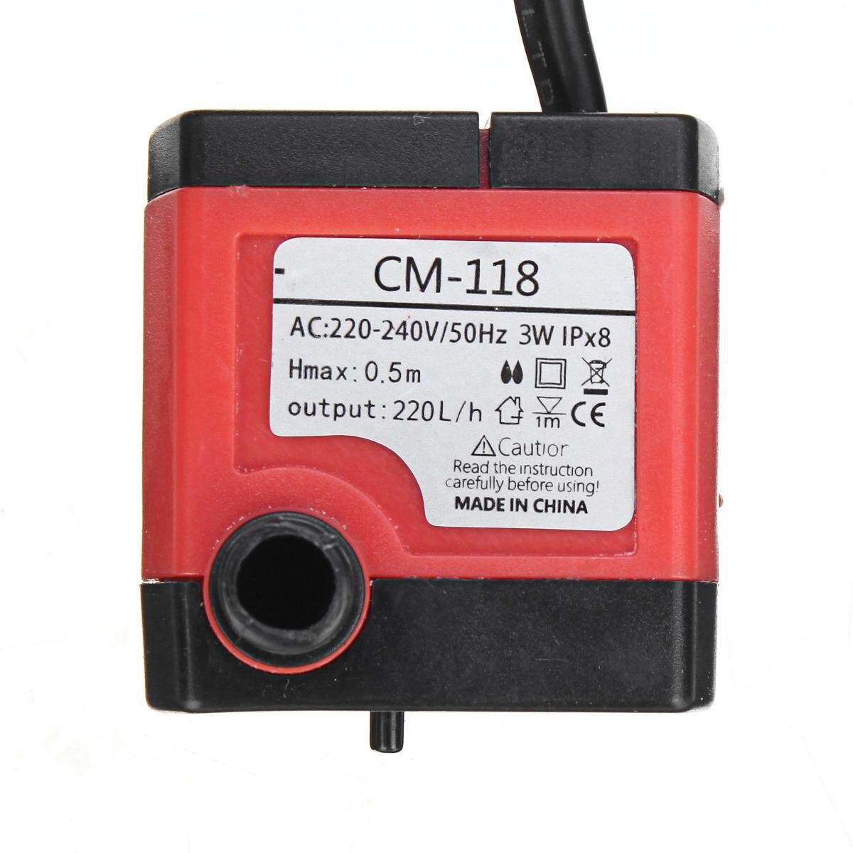65W Submersible Water Pump Fish Tank Aquarium Pond Fountain Spout Feature Pump