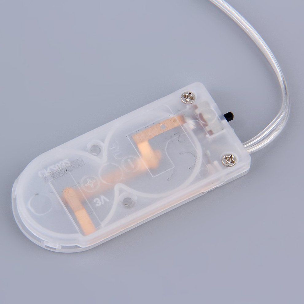 2m 20 LEDs Button Battery Operated LED Copper Wire String Fairy Lights Party Colorful