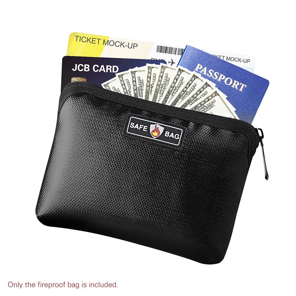 Fireproof Waterproof Document Bags Liquid Silicone Material