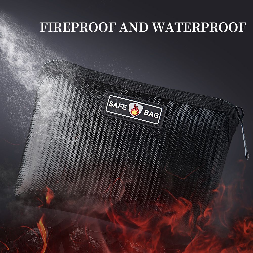 Fireproof Waterproof Document Bags Liquid Silicone Material