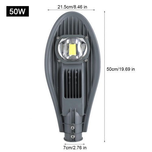 Hot LED Road Street Flood Light Lamp For Outdoor Garden Yard Lamp Lighting 85-265V (50W  White)