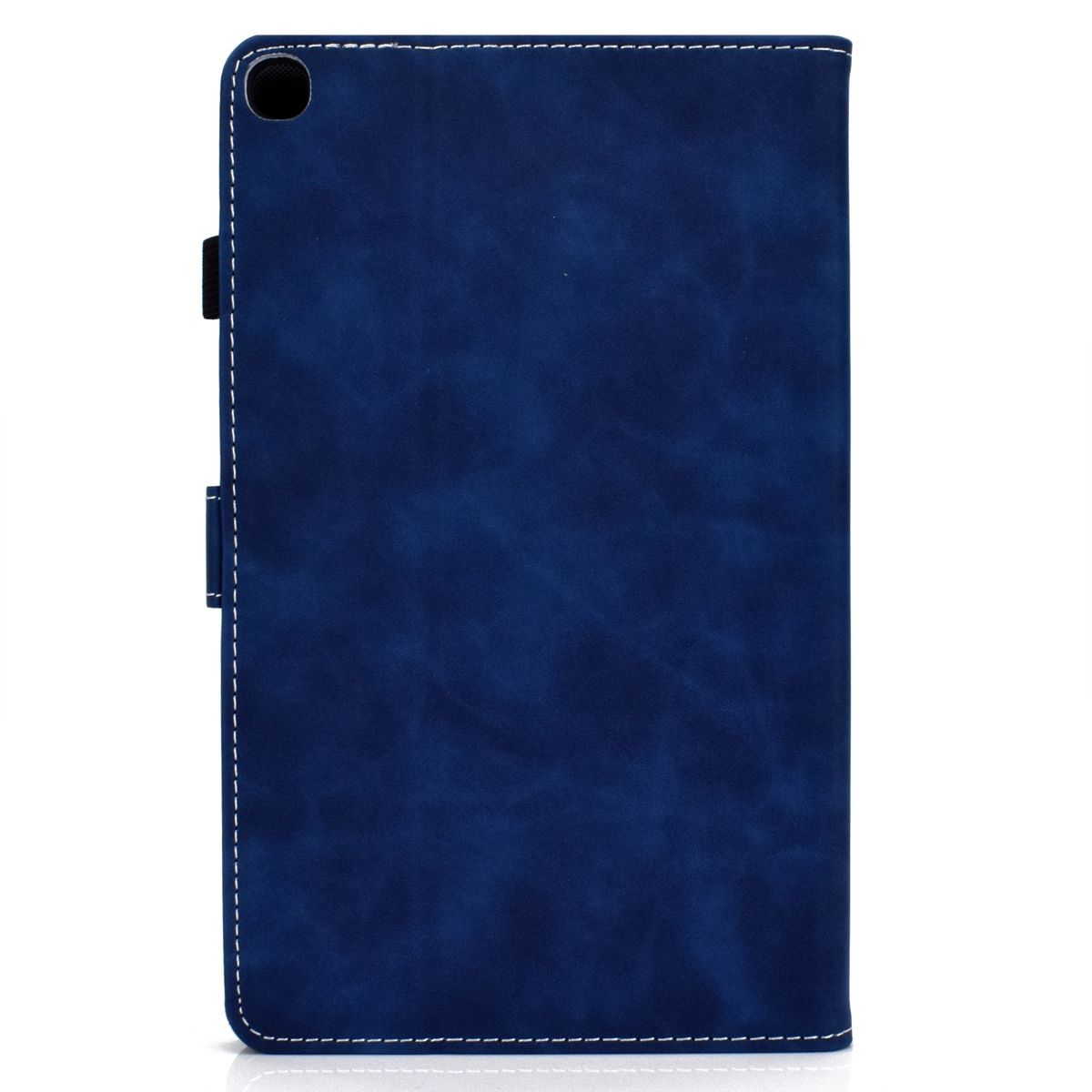 For Samsung Galaxy Tab A7 Lite T220 Leather Case (Blue)