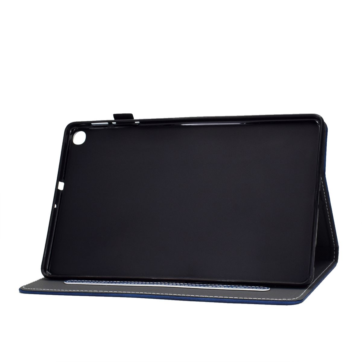 For Samsung Galaxy Tab A7 Lite T220 Leather Case (Blue)