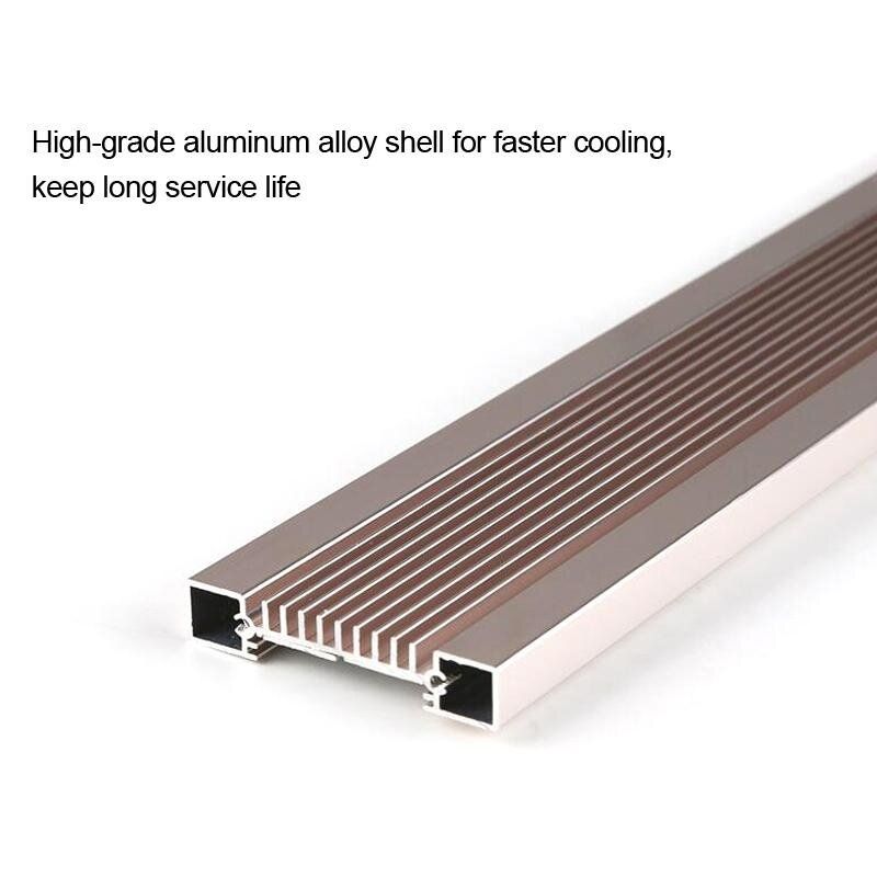 28-75cm 12W/14W/24W LED Aquarium Fish Tank Lighting Bar Lamp White 7500K 220V 400C