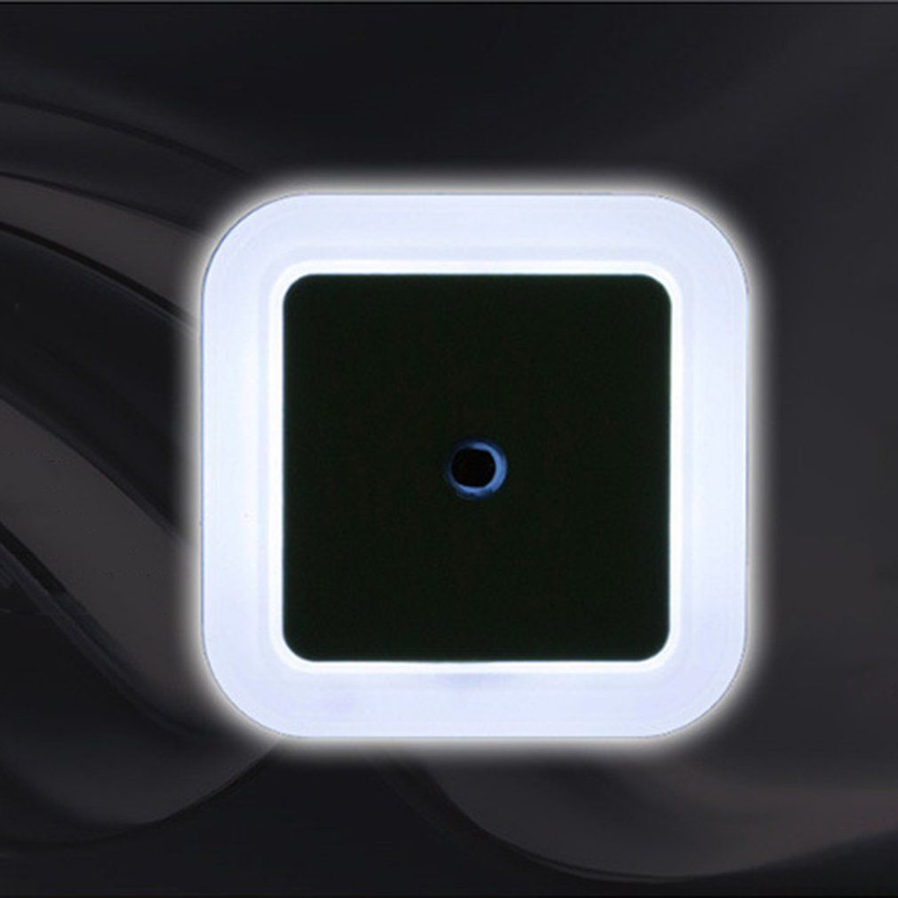 Intelligent LED Induction Lamp Square Shape Wall Light Nightlight Bedroom-White