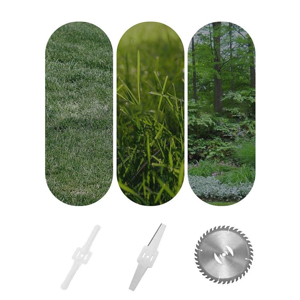 Household LED Digital Display Electric Lawn Mower Portable Cordless Grass Trimmer Home Garden Folding Trimming Pruning Machine