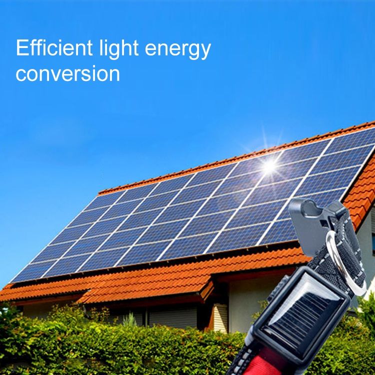 Pet Solar + USB Charging LED Light Collar